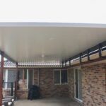 Recently Built Home Patio