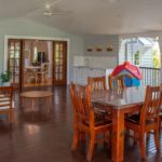 Chelmer Home Build Undercover Outdoor Dining and Daybed