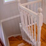 Chelmer Home Build Stairs Viewed from Top Floor