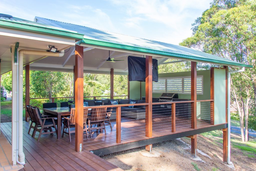 A Finished Deck Extension