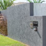 Bribie Island home renovation by Turul - view of mailbox in a wall