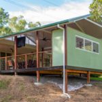 Warner Deck Extension Raised Above Ground