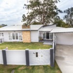 Stafford Renovation Build Outdoor with Fence and Carport