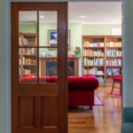 Burpengary Private Library Build - Entrance with Tathra Library Sign