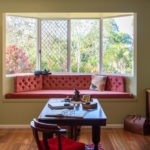 Burpengary Private Library Build Window Ledge Couch and Table