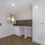 Newly renovated wash up area